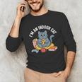 I'm An Indoor Cat Introvert Pizza Popcorn Book Gamer Cat Unisex Long Sleeve T-Shirt I'm An Indoor Cat Introvert Pizza Popcorn Book Gamer Cat Unisex Long Sleeve T-Shirt