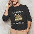 I'm Not Old Women Shirt Vintage Chic Floral Book Unisex Long Sleeve T-Shirt
