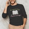 I'm In A Really Good Place Right Now In My Book Unisex Long Sleeve T-Shirt I'm In A Really Good Place Right Now In My Book Unisex Long Sleeve T-Shirt