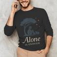 Introvert Alone Is Enough Social Battery Low Antisocial Unisex Long Sleeve T-Shirt Introvert Alone Is Enough Social Battery Low Antisocial Unisex Long Sleeve T-Shirt