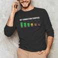 Introvert Tired Battery Unisex Long Sleeve T-Shirt Introvert Tired Battery Unisex Long Sleeve T-Shirt
