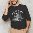 If It Involves Books And Pajamas Count Me In Reading Bedtime Unisex Long Sleeve T-Shirt If It Involves Books And Pajamas Count Me In Reading Bedtime Unisex Long Sleeve T-Shirt