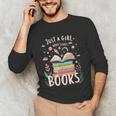 Just a Girl Who Loves Books Cute Book Lover Bookworm Unisex Long Sleeve T-Shirt Just a Girl Who Loves Books Cute Book Lover Bookworm Unisex Long Sleeve T-Shirt