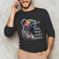 Just a Girl Who Loves Books Unisex Long Sleeve T-Shirt Just a Girl Who Loves Books Unisex Long Sleeve T-Shirt