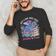Just a Girl Who Loves Dragons And Books Dragon Reading Unisex Long Sleeve T-Shirt Just a Girl Who Loves Dragons And Books Dragon Reading Unisex Long Sleeve T-Shirt