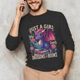 Just a Girl Who Loves Dragons And Books Dragon Unisex Long Sleeve T-Shirt