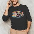 Just One More Chapter Floral Book Reading Teacher Bookworm Unisex Long Sleeve T-Shirt Just One More Chapter Floral Book Reading Teacher Bookworm Unisex Long Sleeve T-Shirt
