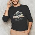 Just One More Chapter Floral Book Wildflower Aesthetic Art Unisex Long Sleeve T-Shirt Just One More Chapter Floral Book Wildflower Aesthetic Art Unisex Long Sleeve T-Shirt