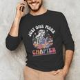 Just One More Chapter Skeleton Reading Book Bookworm Reader Unisex Long Sleeve T-Shirt Just One More Chapter Skeleton Reading Book Bookworm Reader Unisex Long Sleeve T-Shirt