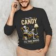 Keep The Candy I'Ll Take Books Halloween Unisex Long Sleeve T-Shirt Keep The Candy I'Ll Take Books Halloween Unisex Long Sleeve T-Shirt