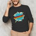 Kids Boys Benjamin Name Personalized Superhero Comic Book Unisex Long Sleeve T-Shirt Kids Boys Benjamin Name Personalized Superhero Comic Book Unisex Long Sleeve T-Shirt