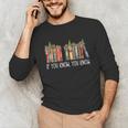 If You Know You Know 6 7 Reading Books Christmas 67 Meme Unisex Long Sleeve T-Shirt