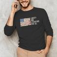 Liberty And Literature For All Reading USA Book Lover Unisex Long Sleeve T-Shirt