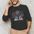 Librarian 4th July Book Lover Bookworm Patriotic Books Unisex Long Sleeve T-Shirt Librarian 4th July Book Lover Bookworm Patriotic Books Unisex Long Sleeve T-Shirt