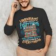 Librarian Book Lover Library Librarian Unisex Long Sleeve T-Shirt