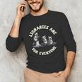 Libraries Are For Everyone Read Banned Book Librarian Reader Unisex Long Sleeve T-Shirt