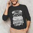 Library Where The Adventures Begin Librarian Book Readers Unisex Long Sleeve T-Shirt Library Where The Adventures Begin Librarian Book Readers Unisex Long Sleeve T-Shirt