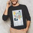 Little Miss Muffet Reading a Picture Book Unisex Long Sleeve T-Shirt Little Miss Muffet Reading a Picture Book Unisex Long Sleeve T-Shirt