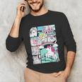 My Little Pony Classic Vintage Rainbow Castle Comic Book Unisex Long Sleeve T-Shirt My Little Pony Classic Vintage Rainbow Castle Comic Book Unisex Long Sleeve T-Shirt