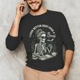 I Look Better Bent Over A Book Unisex Long Sleeve T-Shirt