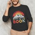 Take A Look It's In A Book Reading Book Vintage Rainbow Unisex Long Sleeve T-Shirt Take A Look It's In A Book Reading Book Vintage Rainbow Unisex Long Sleeve T-Shirt