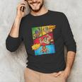 Lucha Libre Comic Book Mexican Wrestling Cartoon Wrestler Unisex Long Sleeve T-Shirt Lucha Libre Comic Book Mexican Wrestling Cartoon Wrestler Unisex Long Sleeve T-Shirt