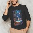 Magic Books Butterflies Fantasy Nature Tea Enchanting Unisex Long Sleeve T-Shirt Magic Books Butterflies Fantasy Nature Tea Enchanting Unisex Long Sleeve T-Shirt