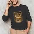 The Magic Of Books Vintage Style Reading Lover Cat & Tea Unisex Long Sleeve T-Shirt The Magic Of Books Vintage Style Reading Lover Cat & Tea Unisex Long Sleeve T-Shirt