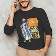 Marvel X-Men '97 Storm Vintage Classic Comic Book Panels Unisex Long Sleeve T-Shirt