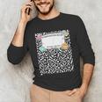 Matching Group Halloween Teacher Composition Book Notebook Unisex Long Sleeve T-Shirt