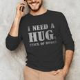 I Need a Huge Stack Of Books Book Lover Reading Quote Unisex Long Sleeve T-Shirt