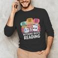 Nothing Beats Reading Rock Paper Scissors Books Lover Unisex Long Sleeve T-Shirt Nothing Beats Reading Rock Paper Scissors Books Lover Unisex Long Sleeve T-Shirt