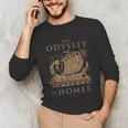 Odisea Soulz Iliad Odyssey Homer Ancient Greek History Book Odyssey Small Unisex Long Sleeve T-Shirt