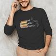 One More Chapter Sign Language Deaf Reading Book Lover Unisex Long Sleeve T-Shirt
