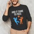 And It Came To Pass Book Of Mormon LDS Missionary Unisex Long Sleeve T-Shirt And It Came To Pass Book Of Mormon LDS Missionary Unisex Long Sleeve T-Shirt