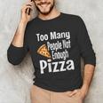 Pizza Lover Saying Introvert Anti Social Humor Foodie Unisex Long Sleeve T-Shirt Pizza Lover Saying Introvert Anti Social Humor Foodie Unisex Long Sleeve T-Shirt