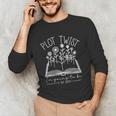 Plot Twist I'm Going To Be A Big Sister Literary Book Kids Unisex Long Sleeve T-Shirt Plot Twist I'm Going To Be A Big Sister Literary Book Kids Unisex Long Sleeve T-Shirt