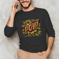 POW Comic Book Retro Artwork – Cartoon Collector Unisex Long Sleeve T-Shirt POW Comic Book Retro Artwork – Cartoon Collector Unisex Long Sleeve T-Shirt