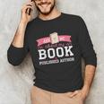Published Author Ask Me About My Book Unisex Long Sleeve T-Shirt