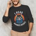 I Read Banned Books For Men Women Cat Banned Books Unisex Long Sleeve T-Shirt
