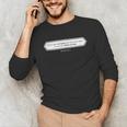 Must Read Book Quote Dubliners James Joyce Unisex Long Sleeve T-Shirt