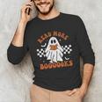 Read More Books Cute Ghost Reading Book Teacher Halloween Unisex Long Sleeve T-Shirt Read More Books Cute Ghost Reading Book Teacher Halloween Unisex Long Sleeve T-Shirt