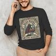 Read Books Be Kind Stay Weird Raven Tarot Reading Coffee Unisex Long Sleeve T-Shirt