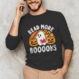 Read More Books Teacher Halloween Men Women Unisex Long Sleeve T-Shirt Read More Books Teacher Halloween Men Women Unisex Long Sleeve T-Shirt