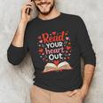 Read Your Heart Out Reading Book Lover Valentine Day Unisex Long Sleeve T-Shirt Read Your Heart Out Reading Book Lover Valentine Day Unisex Long Sleeve T-Shirt