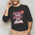 Read Your Heart Out Valentines Day Reading Book Kids Teacher Unisex Long Sleeve T-Shirt Read Your Heart Out Valentines Day Reading Book Kids Teacher Unisex Long Sleeve T-Shirt