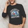 I Read Past My Bedtime Reading Dolphin Book Lover Unisex Long Sleeve T-Shirt I Read Past My Bedtime Reading Dolphin Book Lover Unisex Long Sleeve T-Shirt