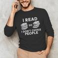 I Read Reading Book Librarian Across America Men Women Kids Unisex Long Sleeve T-Shirt I Read Reading Book Librarian Across America Men Women Kids Unisex Long Sleeve T-Shirt