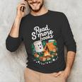 Read S'More Books Around Campfire National Book Week Unisex Long Sleeve T-Shirt Read S'More Books Around Campfire National Book Week Unisex Long Sleeve T-Shirt