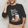 Read S'More Books Camping Outdoors Reading Campfire Smores Unisex Long Sleeve T-Shirt